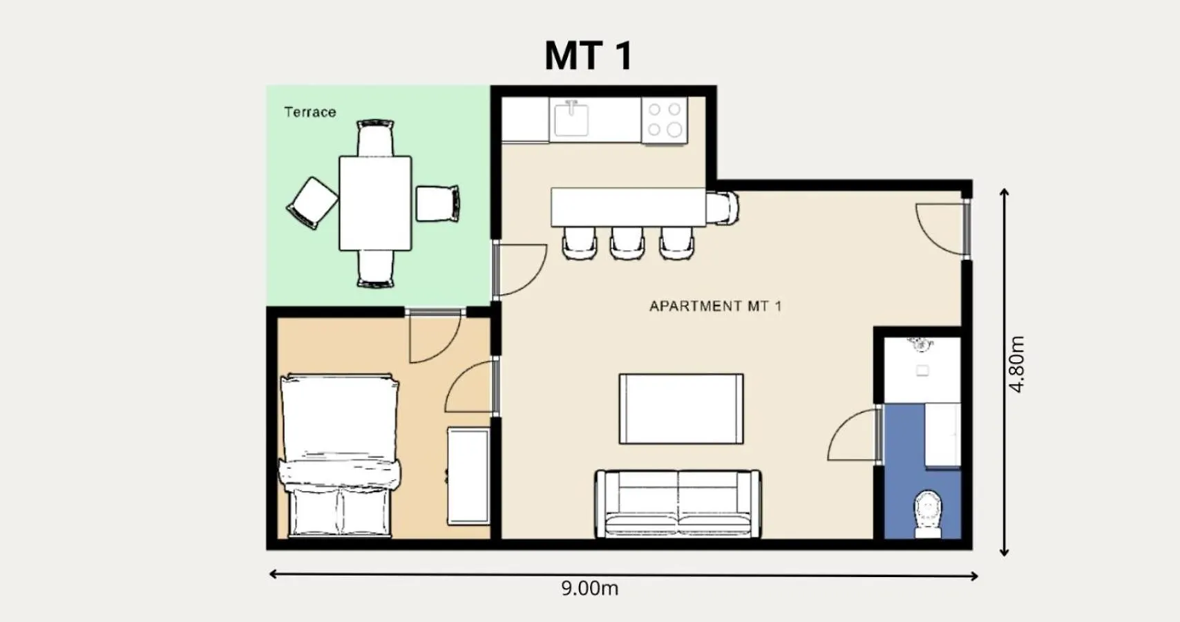 Studio Apartments Mt Šmrika