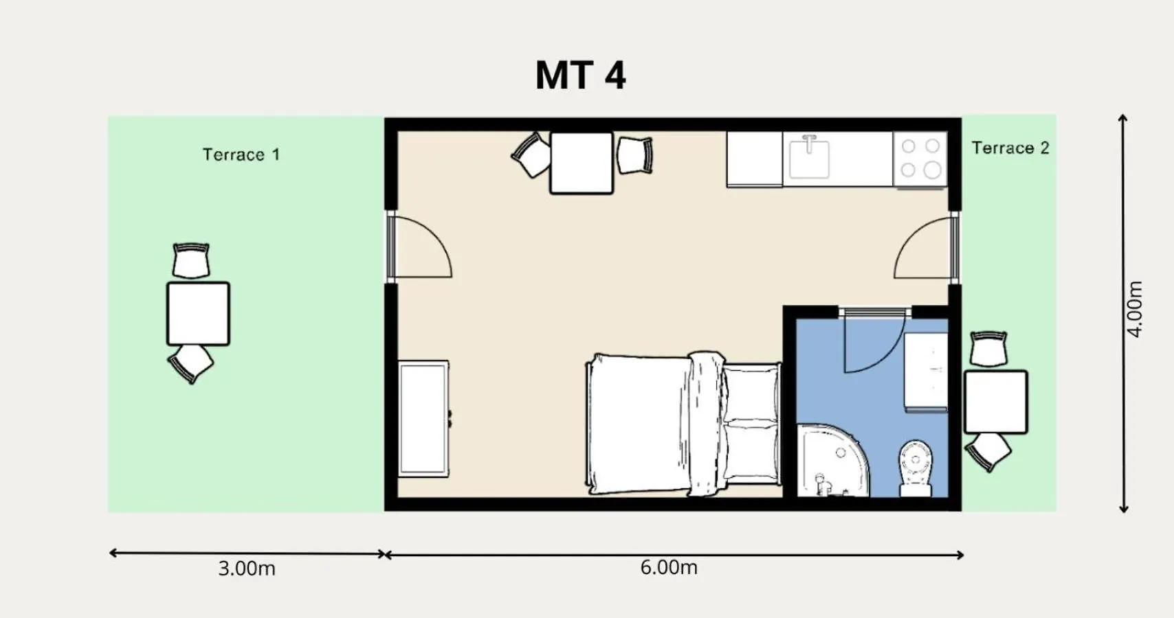 Studio Apartments Mt Šmrika Kroatien
